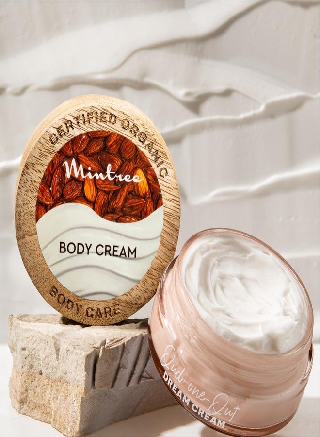 Mintree Oud Moisturizing Body Butter for Dry Skin, Up to 72-Hour Hydration, Tan Removal and Skin Repair | Nourishing and Softening Body Cream for Men and Women | 150g - Image 1