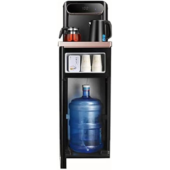 rayihni Odc  Smart Stainless Steel Water Dispenser With Glass  Heat Kettle And Dual Outlets  Fast Boil Large Display Touch Panel Control Heat Preservation  Remote ControlRose Gold Only Dispenser - Image 3