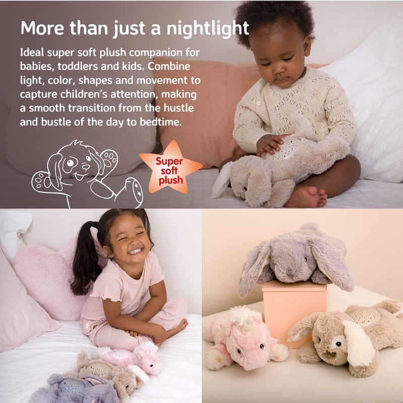 Cloud b Calming Mini Nightlight Star Projector | Gentle Brightness | 3 Colors | 1 Constellation | Auto-Shutoff | Dream Buddies Patch The Puppy - Image 5