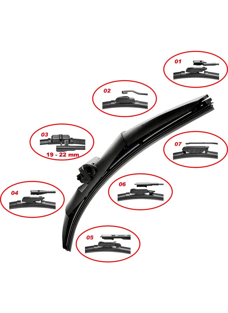 Michelin Rainforce™ MC19817 43 cm 1 Piece Universal Hybrid Wiper  - Image 4