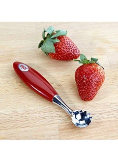 joie Joie Strawberry Huller Fruit Corer – Easy Grip Stem Remover Tool for Strawberries, Tomatoes & Soft Fruit  - Image 4
