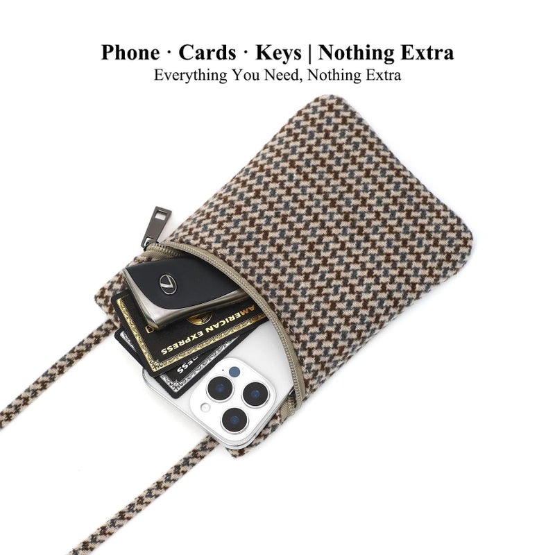 BBORGDC Small Cell Phone Purse, Mini Crossbody Bags For Women Small Size, Lightweight Phone Bags Wallet with Coin Pocket - Image 4