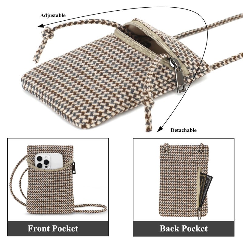 BBORGDC Small Cell Phone Purse, Mini Crossbody Bags For Women Small Size, Lightweight Phone Bags Wallet with Coin Pocket - Image 5