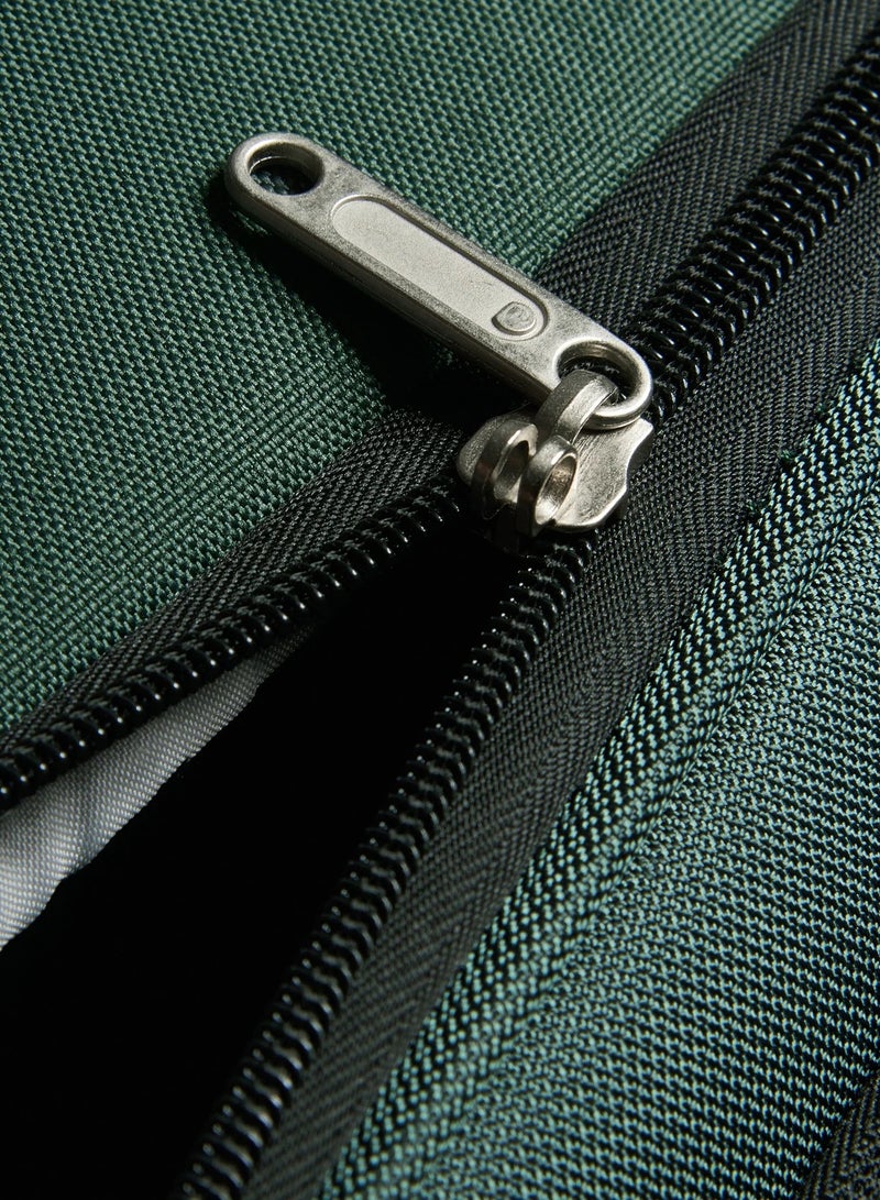 ديلسي _باريس حقيبة ترولي بعجلات مزدوجة مقاس  سم، ناعمة، لون أخضر - Image 4