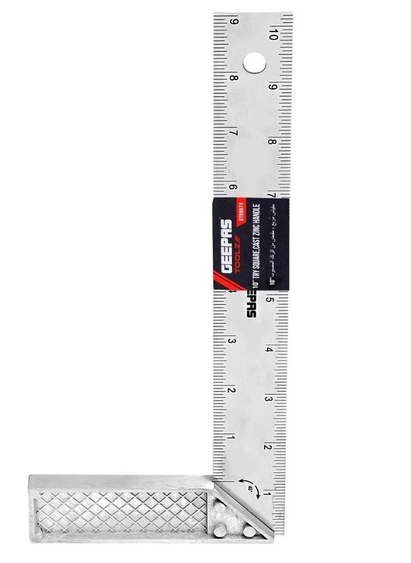 Try Square Zinc Handle 12