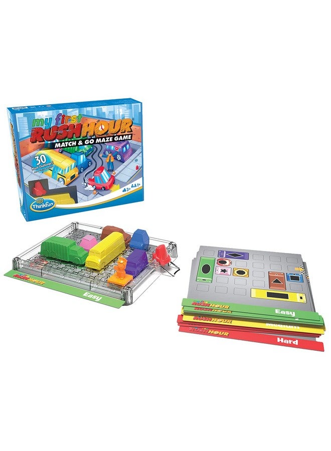 ThinkFun My First Rush Hour - Engaging Brain Game for Kids | Stimulating STEM Toy | Enhances Logic, Matching, Colors, and Shapes Skills | Best Gift for Toddlers - Image 3