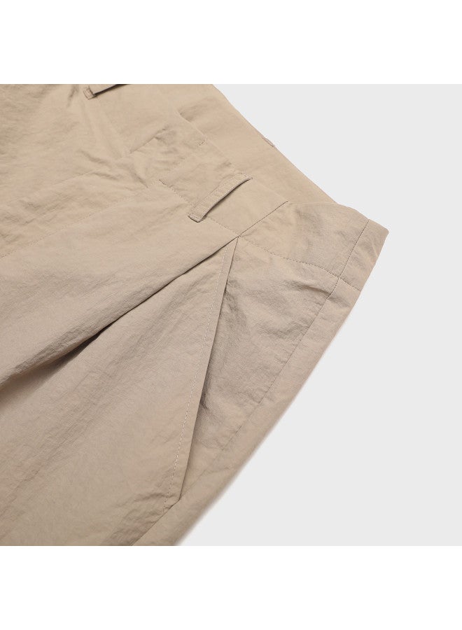 Zara Men's Minimalist Comfortable Casual Versatile Fashionable Yamamoto Loose Straight Pants - Image 5