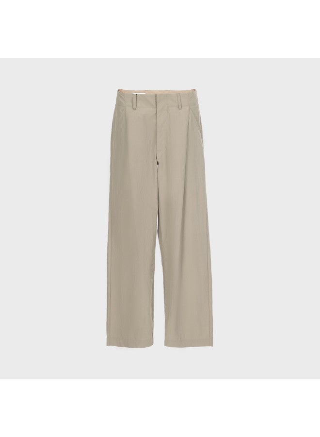 Zara Men's Minimalist Comfortable Casual Versatile Fashionable Yamamoto Loose Straight Pants - Image 2