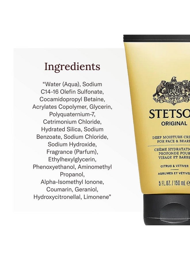 SCENT BEAUTY Stetson Personal Care Deep Clean Face & Beard Wash 3 Pack Stetson Original - Image 5