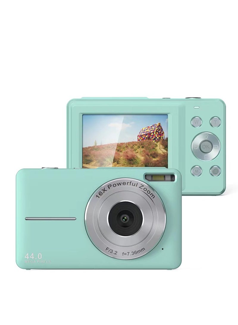 GULFLINK Kids Digital Camera 1080P 48MP Digital Cameras for Photography, Digital Point and Shoot Camera for Kids(Green) - Image 1