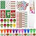 Cinrobiye 194 PCS Christmas Candy School Stationery Set Xmas Classrooms Exchange Stationery Party Favors Class Reward Prizes Notebooks Pencils Sharpener Erasers Stickers StampsCandy - Image 4