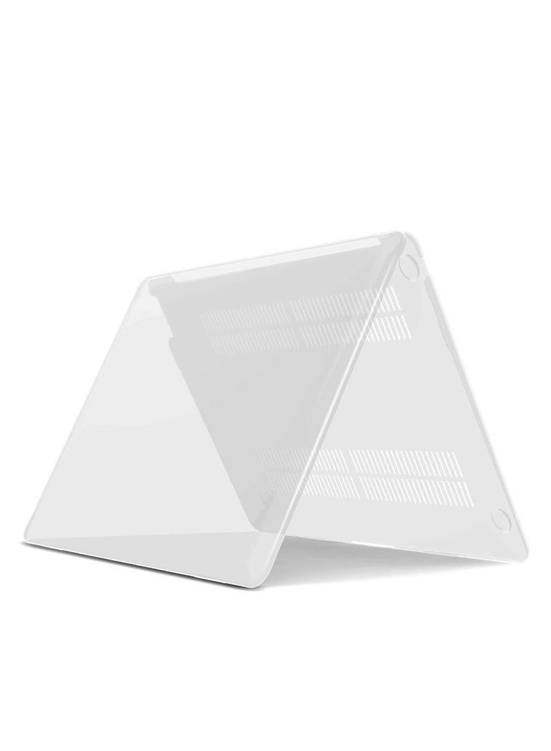 من الصعب تغطية حالة الهاتف الخليوي ، متوافق مع ماك بوك اير الجديد 13 بوصة a2337 ( M1 ) a2179 a1932 ( 2018 2019 2020 2021 2022 الإصدار ) مع لمسة معرف عرض شبكية العين ( ماتي أبيض ) - Image 1