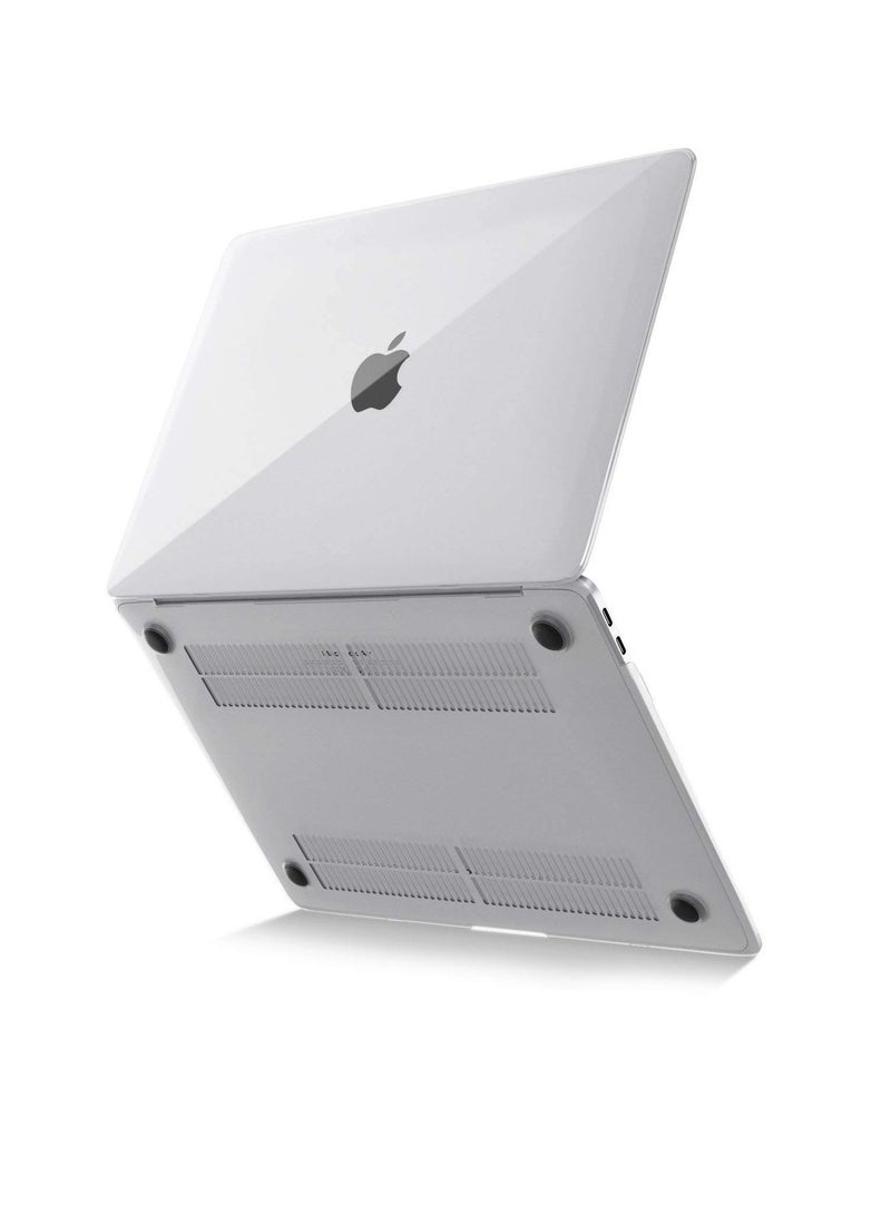 من الصعب تغطية حالة الهاتف الخليوي ، متوافق مع ماك بوك اير الجديد 13 بوصة a2337 ( M1 ) a2179 a1932 ( 2018 2019 2020 2021 2022 الإصدار ) مع لمسة معرف عرض شبكية العين ( ماتي أبيض ) - Image 2