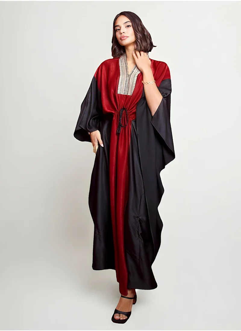 ECSTACY Dual shade kaftan