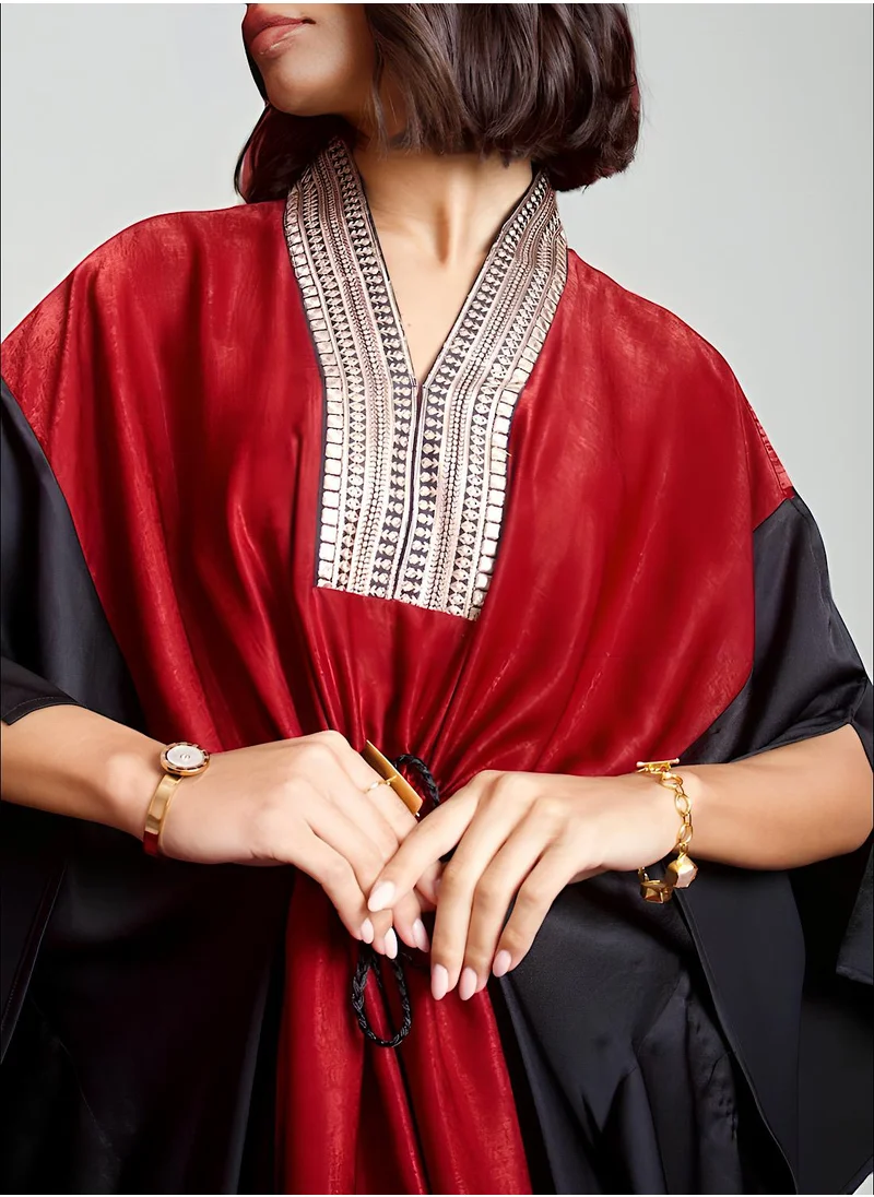 ECSTACY Dual shade kaftan