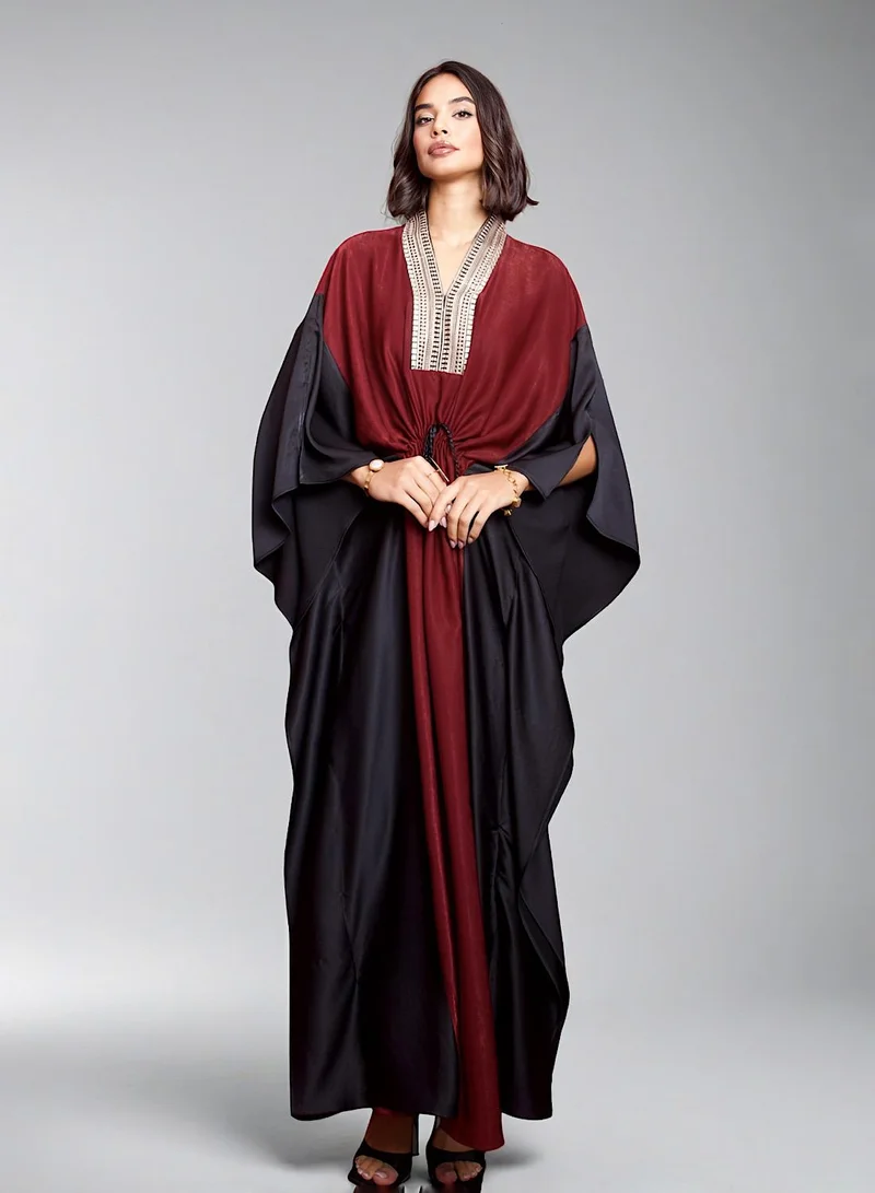 ECSTACY Dual shade kaftan