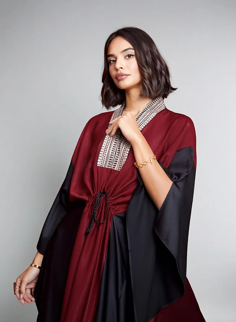 ECSTACY Dual shade kaftan