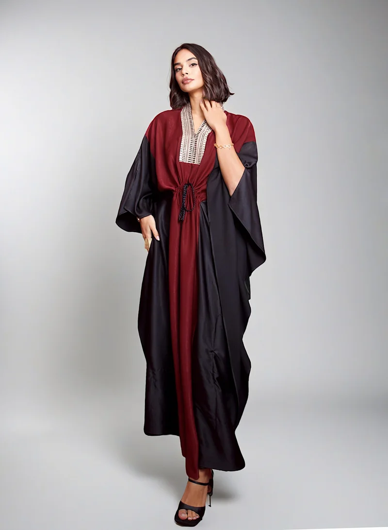 ECSTACY  Dual shade kaftan for Women | Best Price UAE