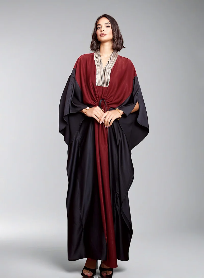 ECSTACY Dual shade kaftan