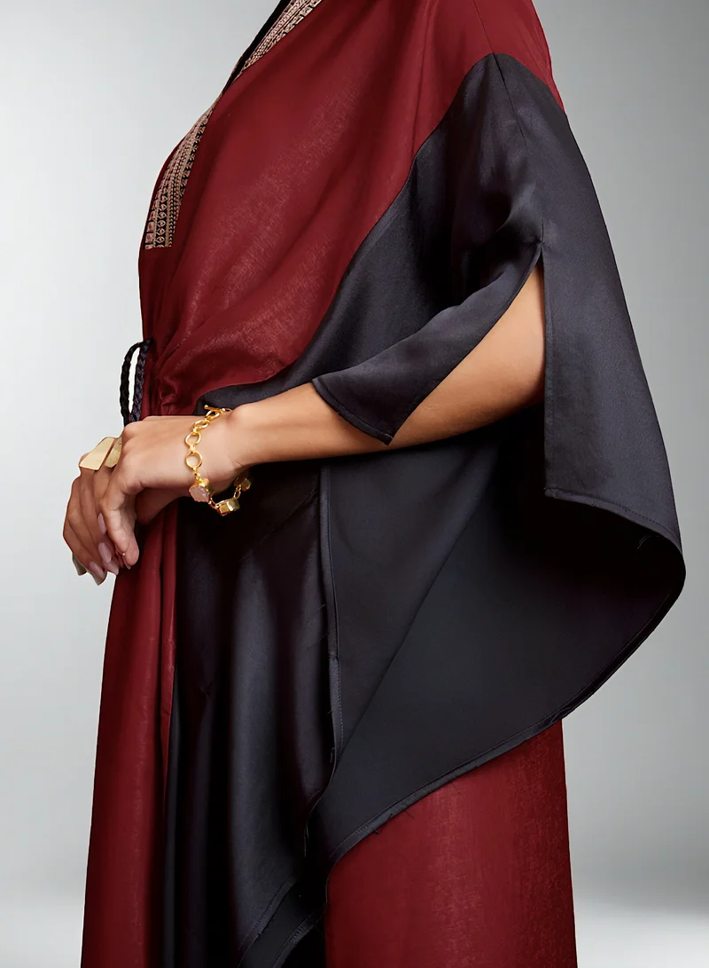 ECSTACY  Dual shade kaftan for Women | Best Price UAE