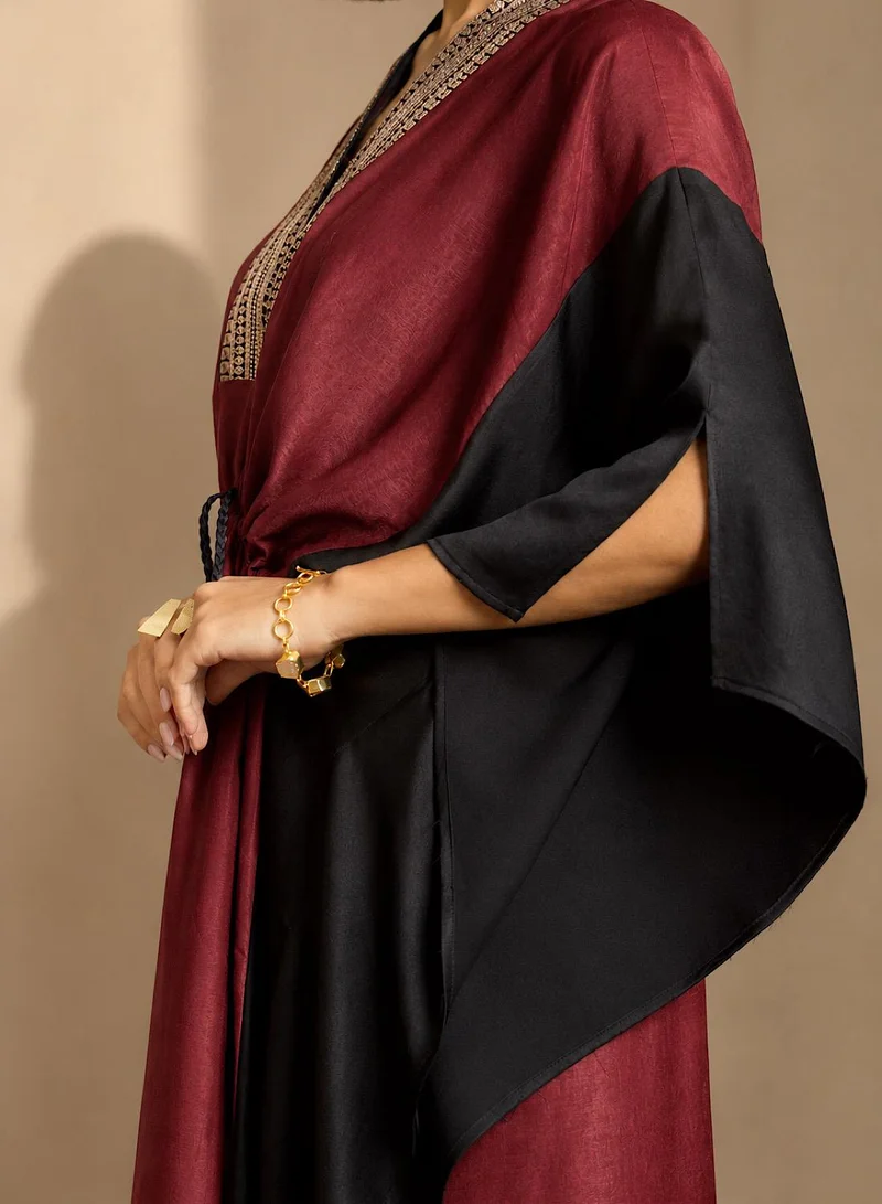 Ecstacy  Dual shade kaftan for Women | Best Price UAE