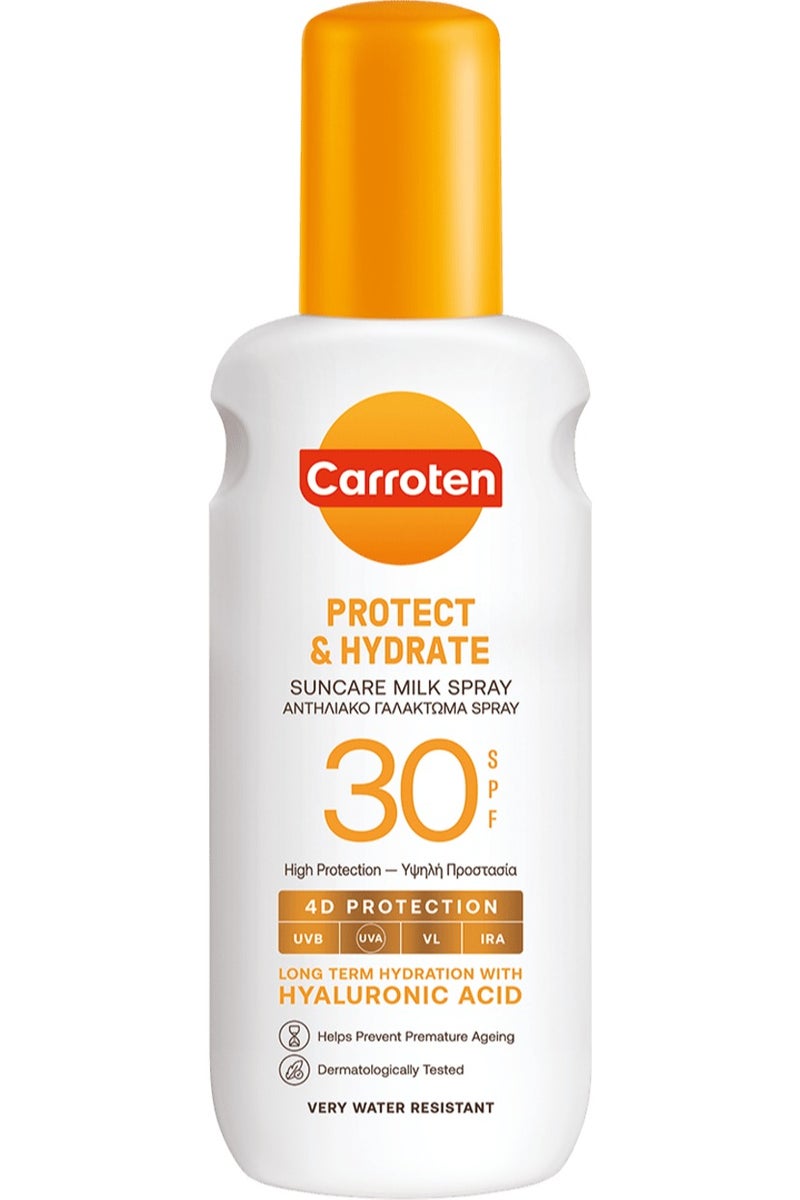 رذاذ الحليب للحماية والترطيب بعامل حماية من الشمس SPF30 كاروتين 200 مل