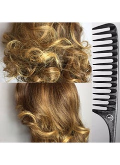 Carbon Wide Tooth Rake Comb With Tail Natural Texture Hair Curly Hair Beach Waves Beach Waver Texture Hairstyler Detangle Wet Hair Static Free High Heat Friendly No Snagging No Breakage - pzsku/ZBDB99877D49ED5137897Z/45/_/1659519149/25e276ea-7672-4346-9cfd-d713b619bbce