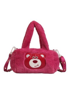 Y&D 22cm Strawberry Bear Creative Cute  Plush Doll Backpack  - Image 1