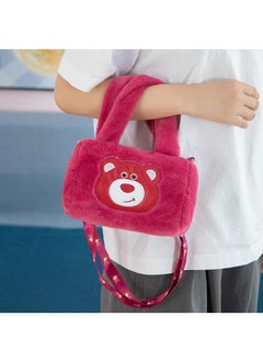 Y&D 22cm Strawberry Bear Creative Cute  Plush Doll Backpack  - Image 3