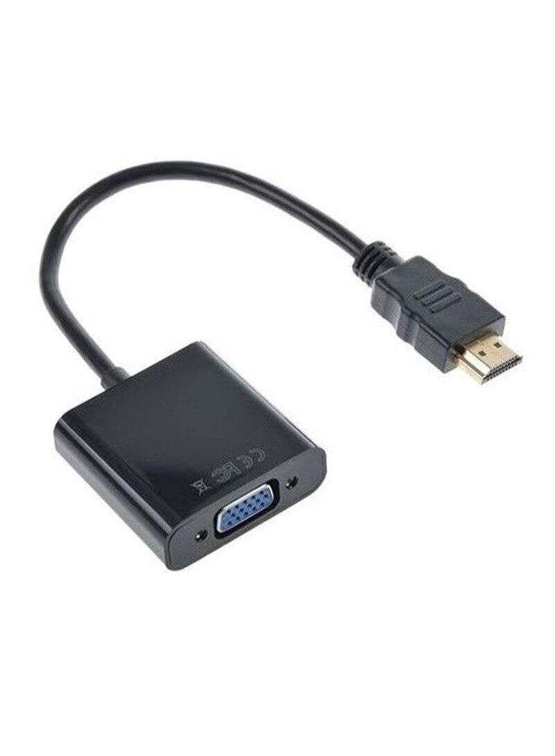 HDMI Male To VGA Female Video Converter Adapter Cable - Image 1