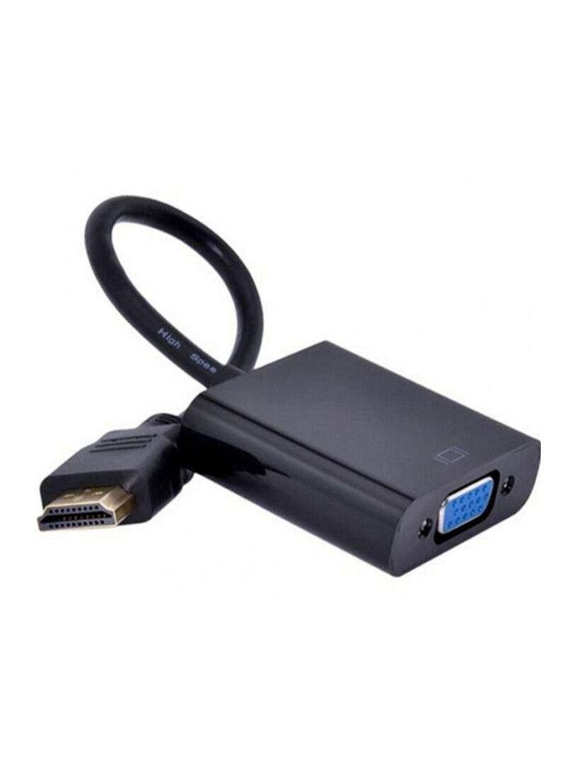HDMI Male To VGA Female Video Converter Adapter Cable - Image 2