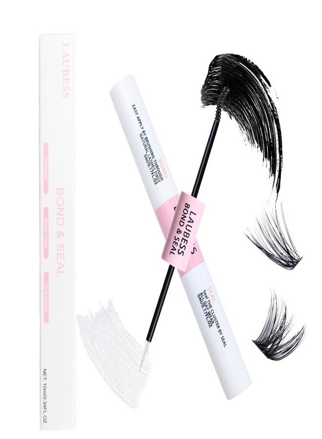 LAUBESS Lash Bond & Seal Clear Lash Glue - DIY Extensions (Waterproof, Long Lasting, Strong Hold 48-72 Hours) - Image 1