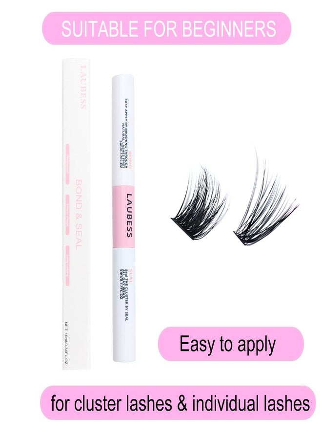 LAUBESS Lash Bond & Seal Clear Lash Glue - DIY Extensions (Waterproof, Long Lasting, Strong Hold 48-72 Hours) - Image 5