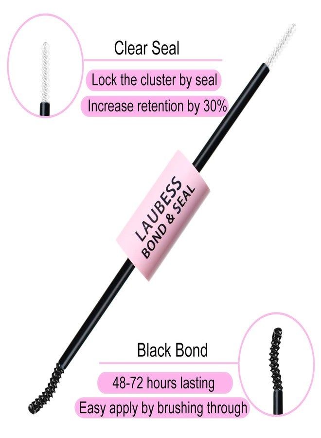 LAUBESS Lash Bond & Seal Clear Lash Glue - DIY Extensions (Waterproof, Long Lasting, Strong Hold 48-72 Hours) - Image 3