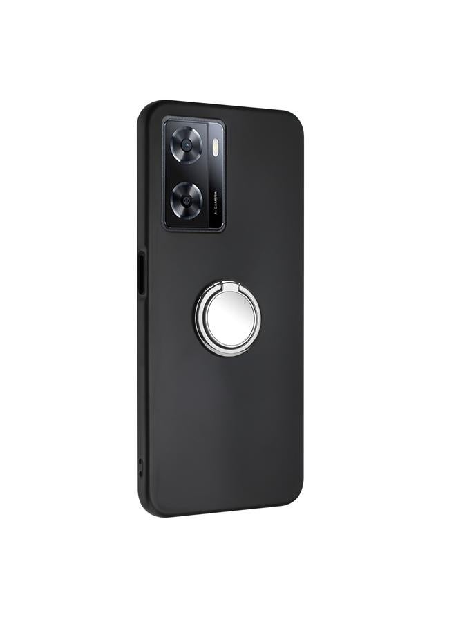 S-TOP Case For OPPO A57 Matte Ring Holder TPU Phone Case - Image 2
