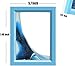 whimsyyy Moving Sand Art Liquid Motion Bubbler Flowing Sand Art Picture Desktop Sensory Calming Fidget Toy Voted Best GiftOcean Heart Black - Image 4