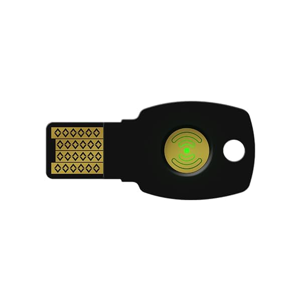 FEITIAN ePass K9 Plus - USB Security Key - Two Factor Authenticator - USB-A with NFC, FIDO U2F + FIDO2, PIV - Help Prevent Account Takeovers with Multi-Factor Authentication - Image 2