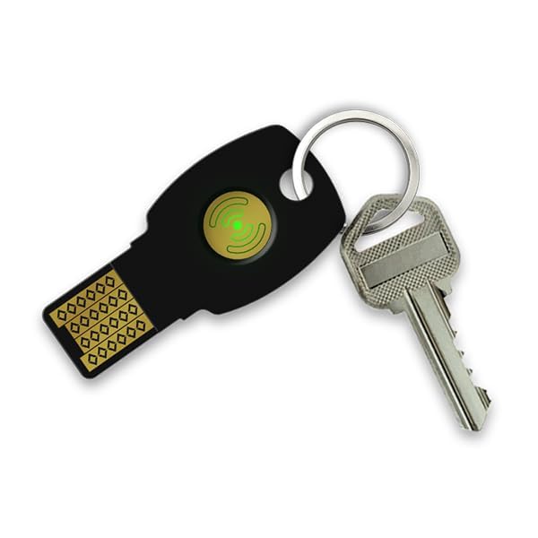 FEITIAN ePass K9 Plus - USB Security Key - Two Factor Authenticator - USB-A with NFC, FIDO U2F + FIDO2, PIV - Help Prevent Account Takeovers with Multi-Factor Authentication - Image 3