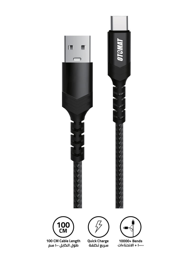 HI-Speed USB to Type-C 1 Meter Nylon Cable – Fast Charging and Secure Data Transfer - pzsku/ZBDBA51505F991DE3309BZ/45/_/1737291938/b6596f55-102e-4751-96fb-59519e243093