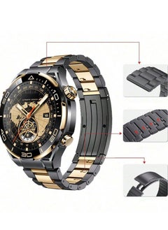 Hommtel 3 Straps AMOLED Smart Watch with 4GB Storage – Sleek Touchscreen Display, Fitness Tracker, Heart Rate Monitor, Waterproof, Customizable Straps, and Long Battery Life – Ideal for Men and Women  - Image 1