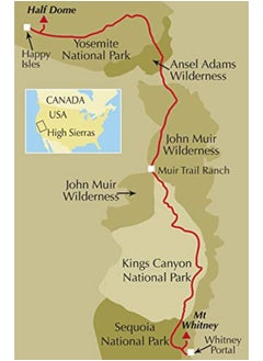 The John Muir Trail: Through the Californian Sierra Nevada  - Image 1