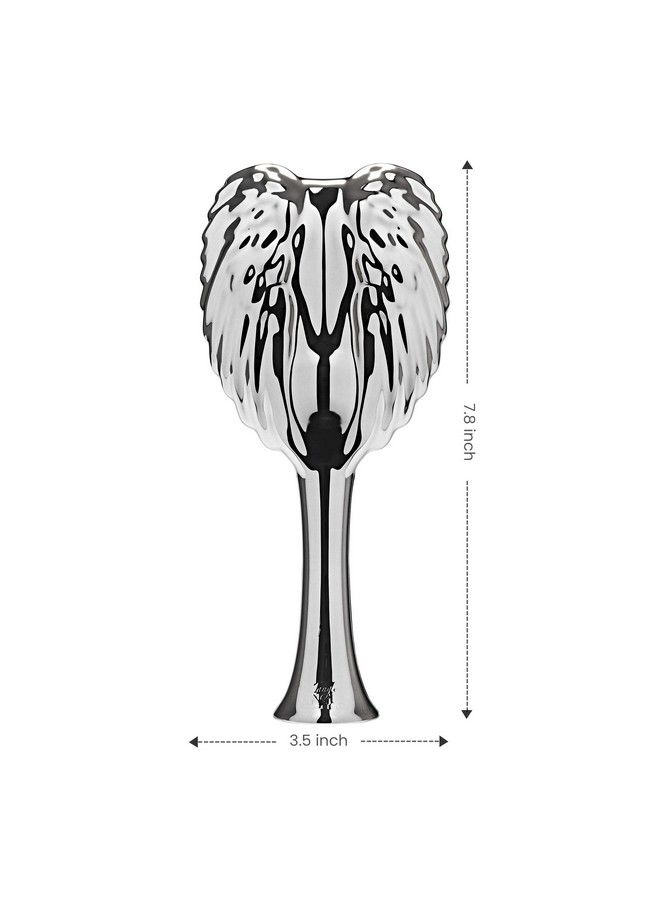 Tangle Angel Pro Series Hair Brush Titanium Chrome - Image 4