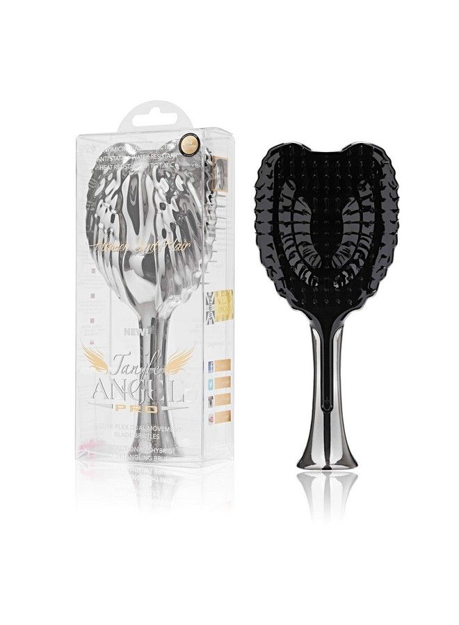 Tangle Angel Pro Series Hair Brush Titanium Chrome - Image 3