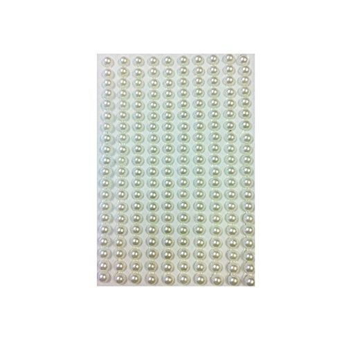 Wrapables 900-Piece Self Adhesive Pearl Stickers, 4mm - Image 1