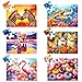 WSCXSC 6 Packs 16 Piece Large Piece Jigsaw Puzzle Dementia Alzheimers Products and Activities for Elderly Seniors Gift Easy Puzzle Alzheimers Puzzles Memory Cognitive Games with 6 Storage Bags - Image 4