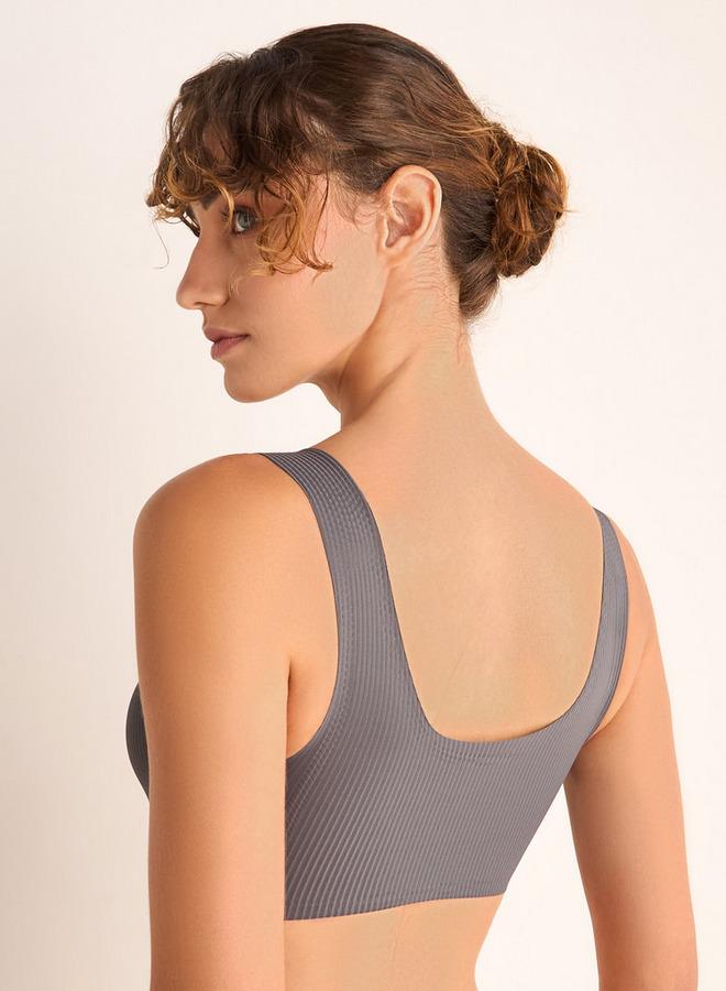 Splash FAV Textured Support Bra and Brief Set - Image 3