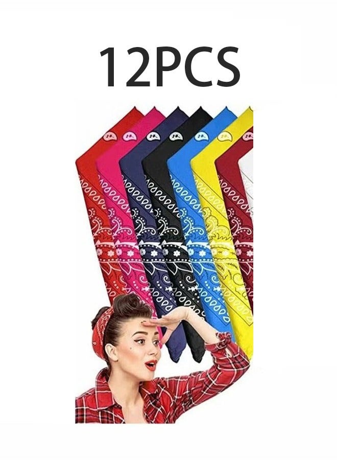 مقطع متعدد الوظائف للرجال والنساء على أشعال وتصميم الشعر والأسوار ، مناسبة للبالغين والأطفال 22x22 بوصة (12 جهاز كمبيوتر شخصي) - Image 1