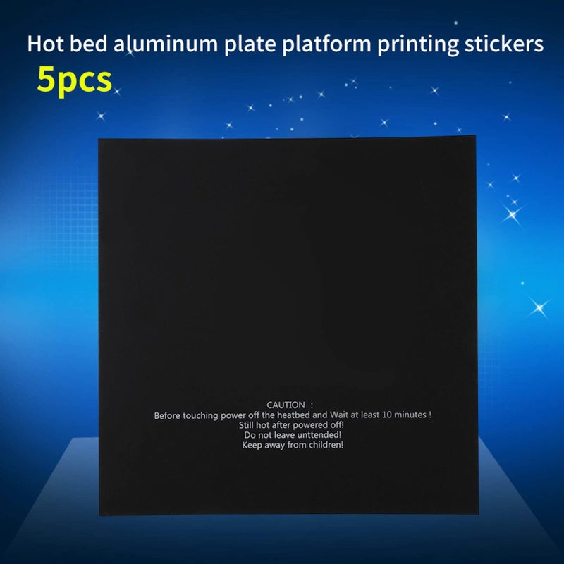 5PCS 220x220mm Removable Heated Bed Adhesive Mat for 3D Printer PLA ABS PETG - Image 4