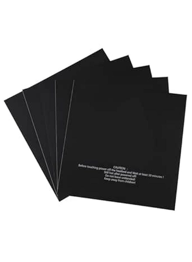 5PCS 220x220mm Removable Heated Bed Adhesive Mat for 3D Printer PLA ABS PETG - Image 1
