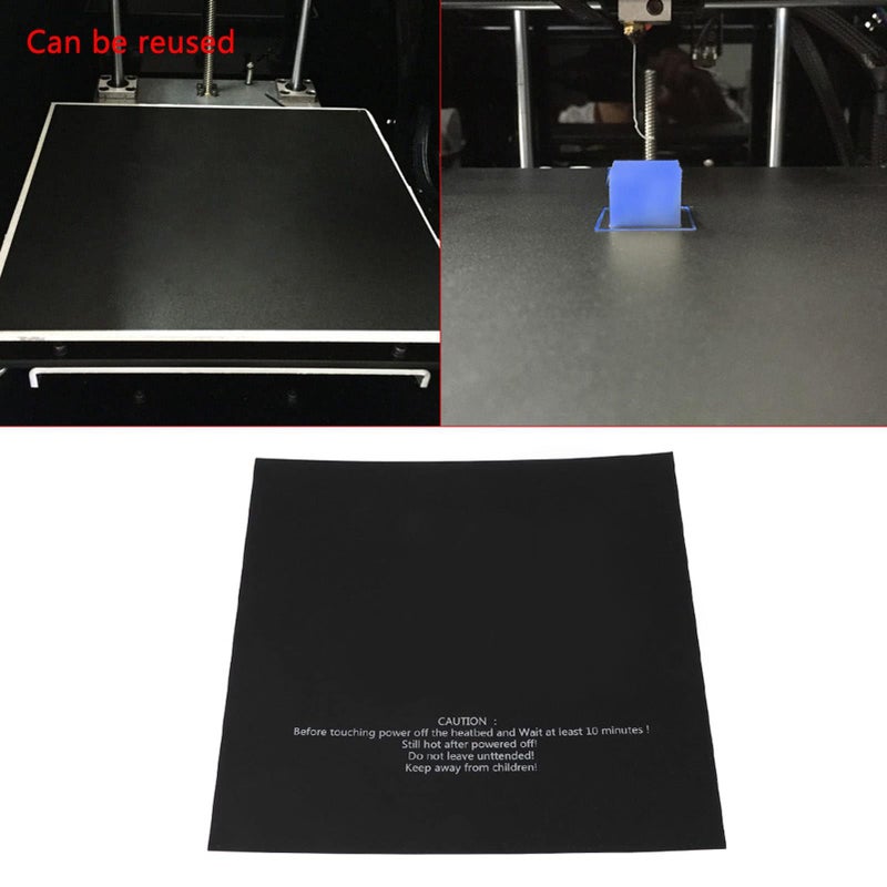 5PCS 220x220mm Removable Heated Bed Adhesive Mat for 3D Printer PLA ABS PETG - Image 5